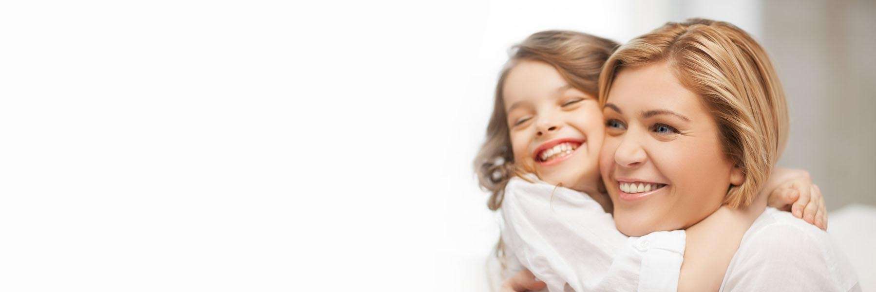 Picture of two girls smiling